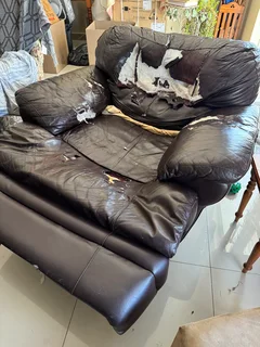 Old lazy boy chair