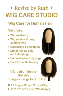 Wig Laundry &amp; Reviving Service – Curly &amp; Straight Wigs