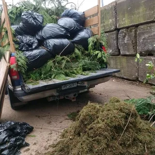 Garden refuse and rubble removal