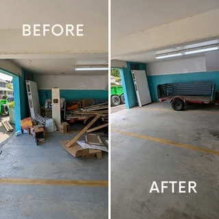 Garden refuse and rubble removal