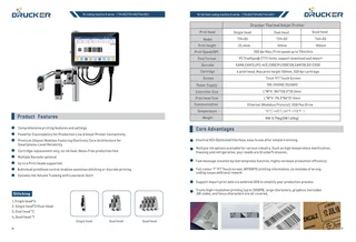 Drucker date coding and marking equipment GQ
