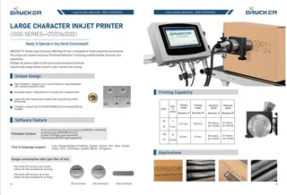 Drucker date coding and marking equipment GQ