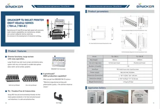 Drucker date coding and marking equipment CPT