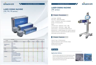 Drucker date coding and marking equipment CPT