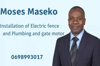 Moses Maseko – Electric Fence, Plumbing & Gate Motor Services