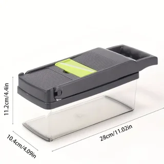 16 Piece Vegetable Chopper Set Multifunctional Slicer Dicer with 7 Blades