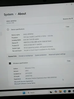Laptop with charger and pc