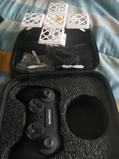 2 Drones one is white and the other is black