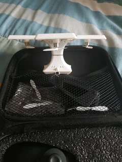 2 Drones one is white and the other is black