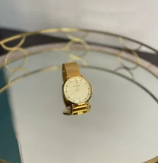 Hallmark Gold Stainless Steel Watch – Excellent Condition