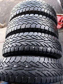 Tyres 235.85.R16 continental tyres set