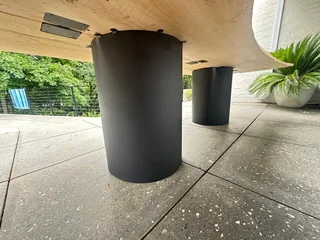 Weylandts Solid Oak Live Edge Dining Table 10 Seater