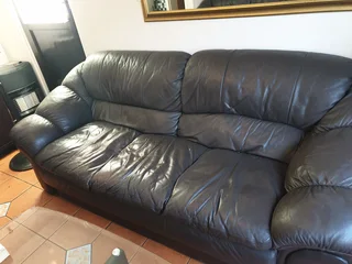 Leather sofa