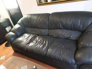 3 Seater Leather Sofa