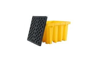 Brand New Double Plastic Spill Containment Pallets For Ibc Water For Sale