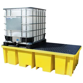 Brand New Double Plastic Spill Containment Pallets For Ibc Water For Sale