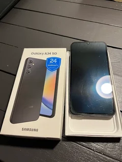 Black Samsung Glaxay A34 5G, 128GB