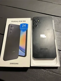 Black Samsung Glaxay A34 5G, 128GB