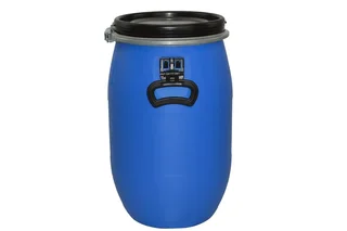 Food Grade 100 Litre Brand New UN Approved Open Top Blue Plastic
