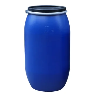 Food Grade 120 Litre Brand New UN Approved Open Top Blue Plastic