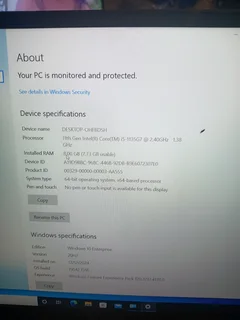 Dell vostro i5-1135G7 11th generation