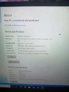 Dell vostro i5-1135G7 11th generation