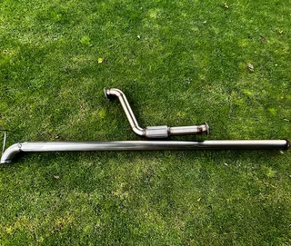 Full 76mm stainless steel exhaust system