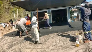 We do Retaining walls and Tarring with a better price.