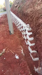 We do Retaining walls and Tarring with a better price.