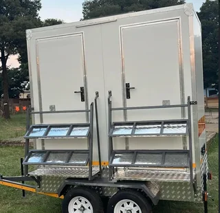 VIP toilets Trailer