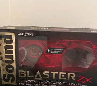 Pc sound card Sound Blaster ZxR