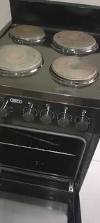 Defy 50cm 4 Hotplate Compact Electric Stove Black