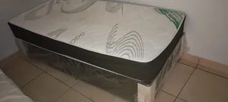 Comfortable Single One Piece Base and Mattress