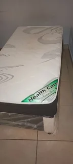 Comfortable Single One Piece Base and Mattress