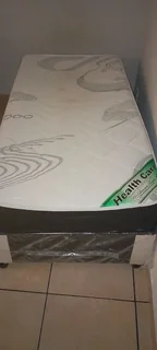 Comfortable Single One Piece Base and Mattress