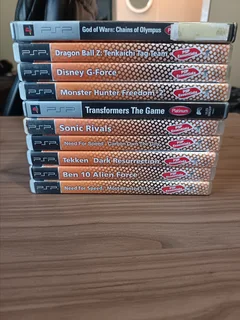 Psp Street with 10 games