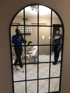 Manufacture modern steal framed mirrors