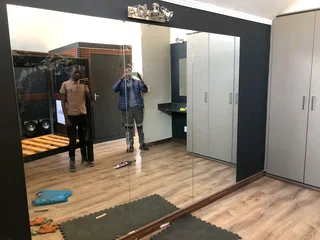 Manufacture modern steal framed mirrors