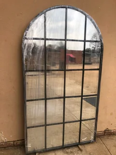 Steel framed mirrors
