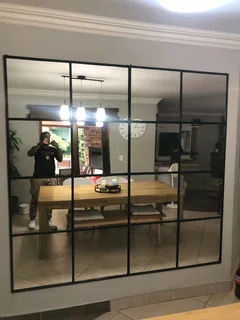 We manufacture framed and frameless mirrors
