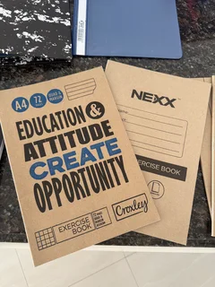 School Supplies: Folder and Books