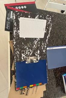 School Supplies: Folder and Books