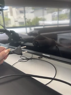 Hisense TV, Soundbar and remotes