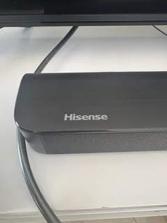 Hisense TV and Soundbar