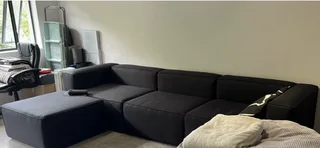 Black couch
