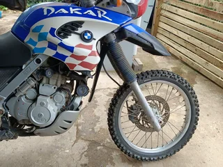 BMW GS650 Dakar Motorbike - 2008
