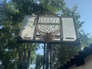 Basketball Hoop with backboard and base