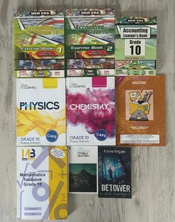 Grade 10/11/12 Textbooks