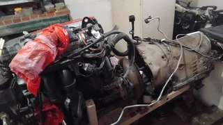 Mercedes SLK M111 973 Kompressor 2.3L Complete Petrol Engine Complete With Gearbox , ECU And Wiring