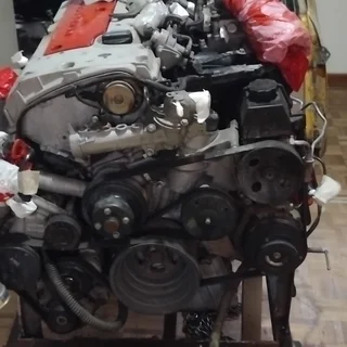 Mercedes SLK M111 973 Kompressor 2.3L Complete Petrol Engine Complete With Gearbox , ECU And Wiring